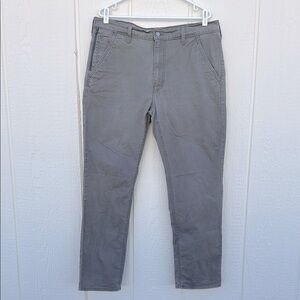 Levi Strauss Signature Gray S67 Men’s Size 38X32 Athletic Pants Zip Tech Pocket